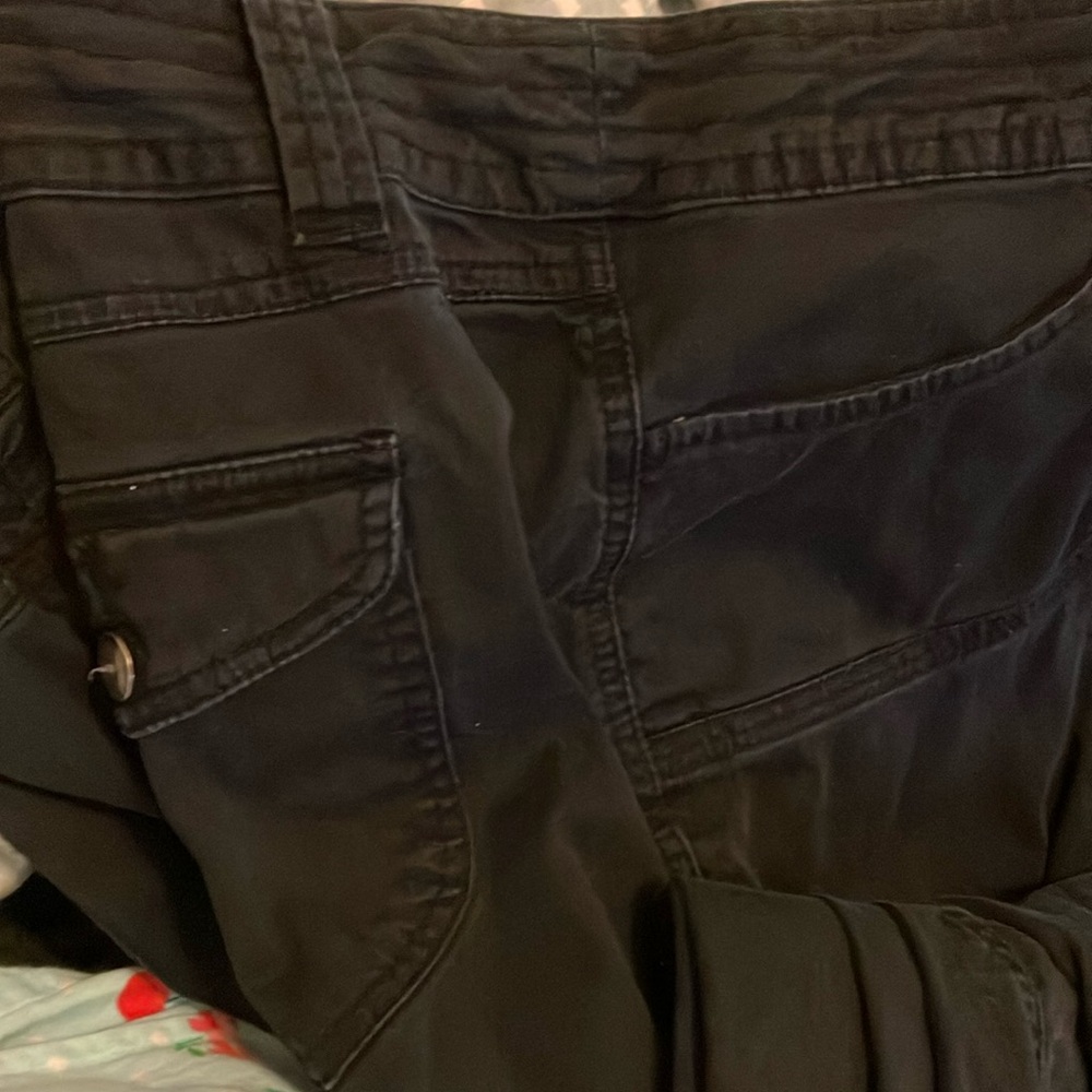Chico's Black and White Patterned Pants